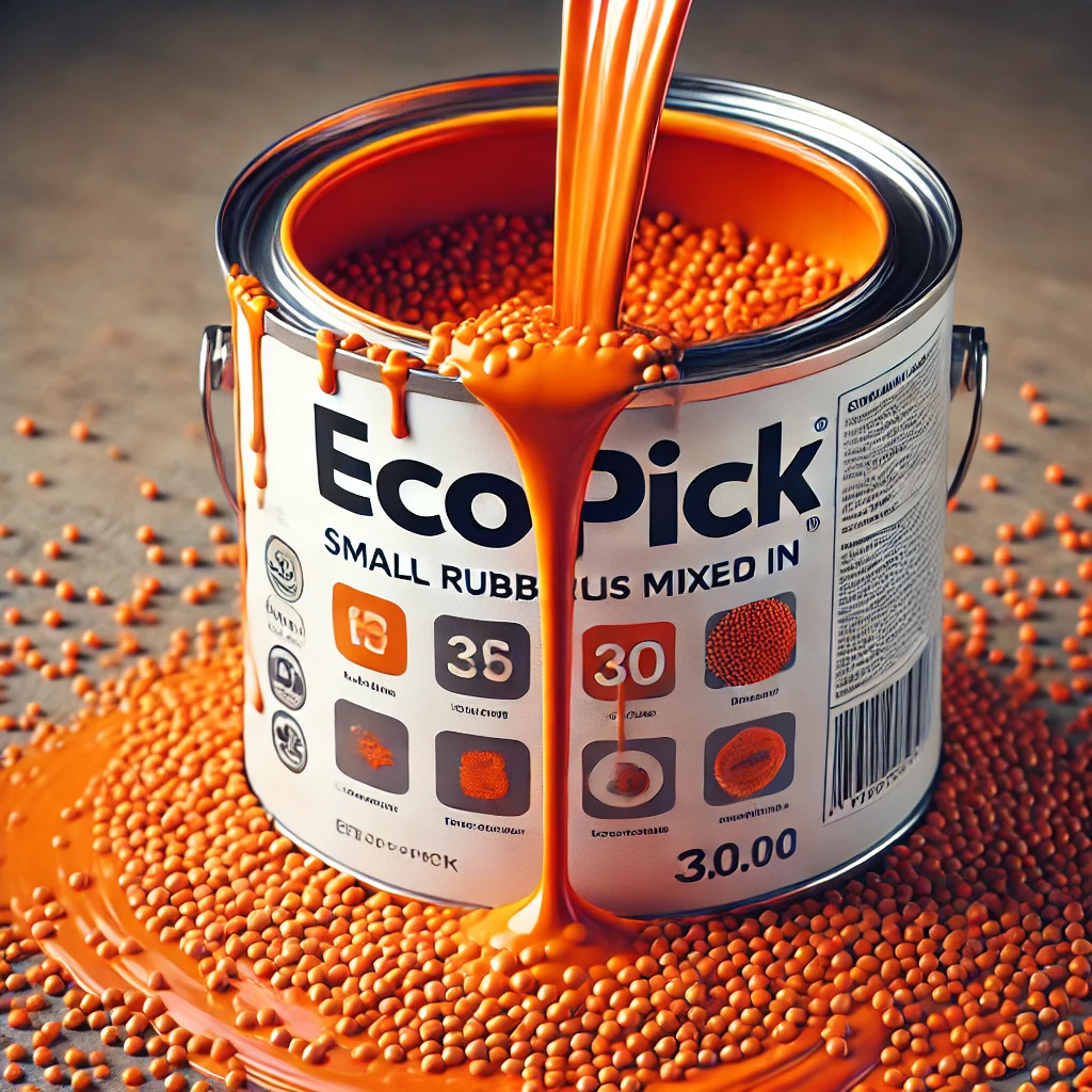 Sơn sân pickle Êm chân với sơn ECOPICK 10 lớp bê tông