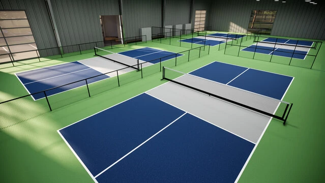 Thi công sân pickleball giảm đau chân TOPSPORTS
