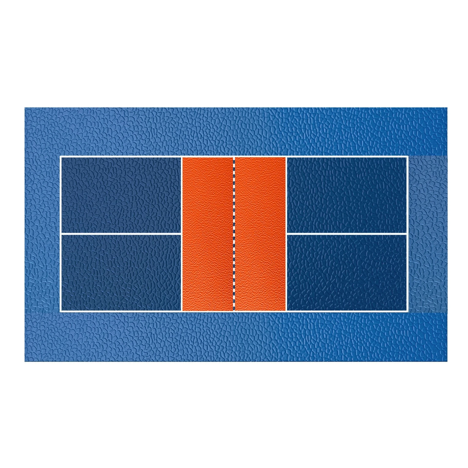 Thi công sân cầu lông - pickleball với thảm Vinyl MIXSPORTS dày 6.5mm