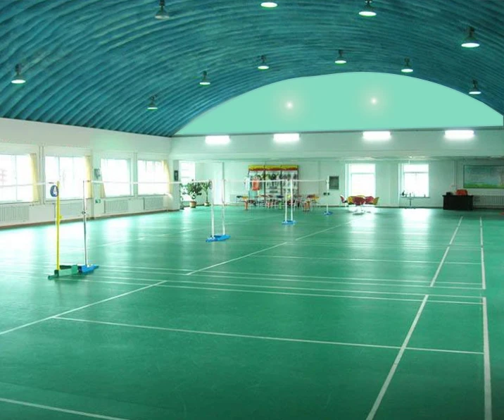 Thi công sân cầu lông - pickleball với thảm Vinyl TOPSPORTS dày 6.5mm
