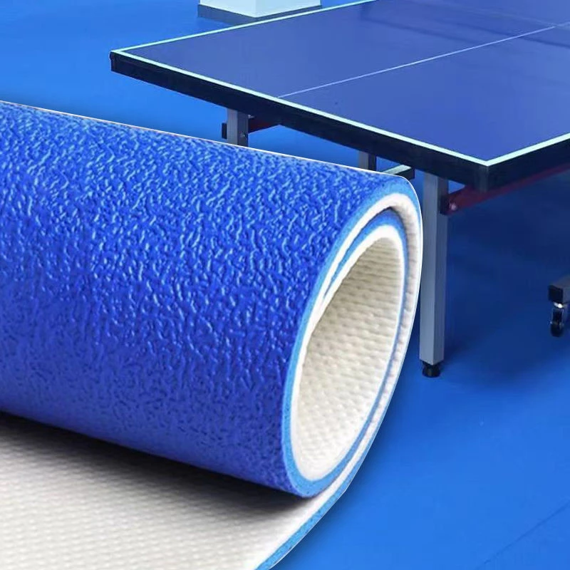 Thi công sân cầu lông - pickleball với thảm Vinyl TOPSPORTS dày 8mm