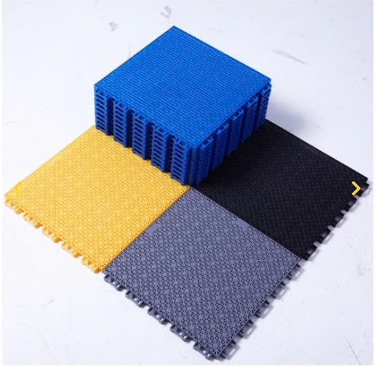 Làm sàn PP nhựa lắp ghép sân pickleball