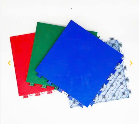 Làm sàn PP nhựa lắp ghép sân pickleball